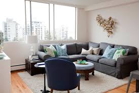Houzz Tour Living With Style And Impermanence In 450 Square Feet Eclectic Living Room Grey Couch Living Room Elegant Living Room