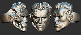 Terminator T800 Arnold Ring