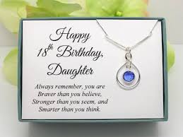 Birthday Gift For 18 Year Old Daughter Gift For 18th Birthday Gift For Daughter Sterling Silver Select A Swarovski Birthstone Necklace For Gifts For 18th Birthday 18th Birthday Gifts 18th Birthday