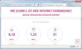 Maybe you would like to learn more about one of these? Telekom Speedtest