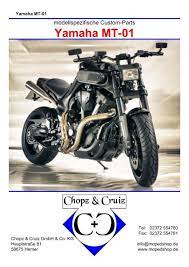 Partzilla.com is proud to sell genuine oem yamaha atv parts, including yamaha grizzly parts, yfz450x parts, wolverine parts, rhino parts and raptor parts. Katalog Yamaha Mt 01 Chopz Cruiz