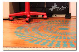 Office chairs can get snagged in thick carpeting, and carpeting can become damaged by office chairs. Sugar Bee Crafts Sewing Recipes Crafts Photo Tips And More All About Tutorials Best Of All Time Rugs Rolling Chair Chair Mats