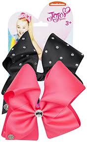 Discover this beautiful medium hair bow in a pink tone with a pinch crocodile clip. Sambro Neon Pink And Black Hair Accessories With A Secure Clip For Children Kids Girls Jojo Buy Online In Bulgaria At Desertcart Productid 48170289