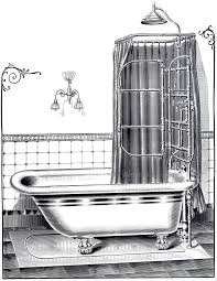 5 Vintage Bathtub And Bath Time Images Vintage Bathtub Bathroom Art Prints Bathroom Art Printables