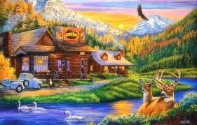 Artist Cory Carlson Wall Art Prints Mountain Canvas Canvas Wall Art