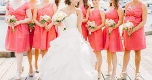 Mint, coral and taupe wedding. Living Coral Wedding Ideas How To Use Living Coral In Your Wedding