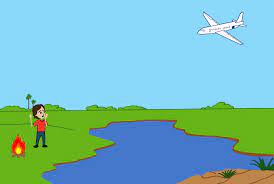 The Failed Plane Rescue Brian Saw The Plane And Tried To Alert It By Making A Fire Like That It Would Come And Take B How To Make Fire In This