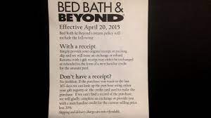 Target gift card receipt lookup. How Bed Bath Beyond Will Punish Customers Making Returns Without Receipts Abc News