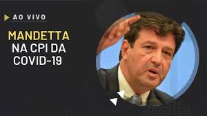 Mandetta Na Cpi Da Covid Ao Vivo Youtube