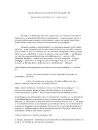 Sunt mijloace care nu conţin 4. Rolul Mijloacelor De InvÄƒÅ£Äƒmant In