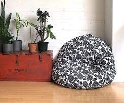 Black Floral Floor Pouf Dog Bed Cover Custom Dihult Slipcover Customized Ikea Floor Pillow Covers Ikea Dihult Covers Kopek Yataklari