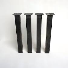 Custom Steel Table Legs Trestle Diy Table Legs Wood Beam Receptacle Steel Table Legs Diy Table Legs Steel Table