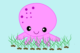 Download Cute Octopus Kawaii Illustration Graphic By Studioosiria Creative Fabrica PSD Mockup Templates