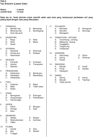 Latihan soal tes potensi akademik (tpa) / tes bakat skolastik (tbs) 2010 persiapan pbs ugm, utul um ugm, pmbt itb, & snmptn 2010 *free download, tidak untuk dijual kode soal: Tes Bakat Skolastik 4 Pdf Download Gratis