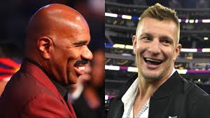 Steve Harvey Scared Me Bro. He Was Coming At Me”: Rob Gronkowski On Whether  the Iconic New Year's Eve Moment Was Pre-Rehearsed