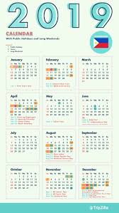 10 Long Weekends In The Philippines In 2019 With Calendar Amp Cheatsheet Get Holiday Calendar National Day Calendar Calendar Monthly Planner