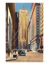 Lasalle Street Chicago Illinois Posters Allposters Com Chicago Art Scenic Art Chicago Architecture