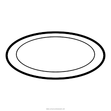 It can easily be downloaded and printed horizontally on an 8.5 x 11, so that you and your little ones can color it in. Plate Coloring Page Ultra Coloring Pages