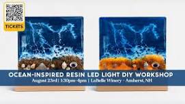 Ocean-Inspired Resin LED Light DIY Workshop (8/23/26)