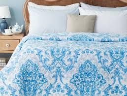 Çift kişilik yatak örtüsü (484). Richelle Cok Amacli Tek Kisilik Yatak Ortusu Mavi Madame Coco