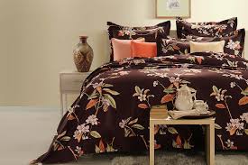 Fashion and function collide with this modern button tufted bed frame not included. Dark Chocolate Color Bed Sheet Bellagio Home
