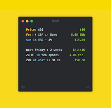 Can also be used from the memory pane if you want to subtract from a different number in memory. Numi Calculator App For Mac You Will Love To Use Search By Muzli