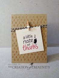 Handmade thank you card ideas. Graphic Simple Cards Card Making Creative Cards