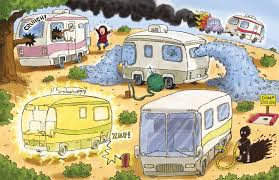Funny Camping Trailer Mishaps So True Camping Cartoon Camping Humor Camper Art