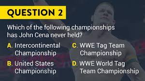 Our online wwe trivia quizzes can be adapted to suit your requirements for taking some of the top wwe quizzes. Wwe Trivia Challenge Wwe