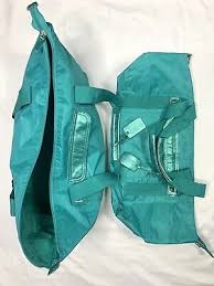 (2) Vintage Neiman Marcus Teal Blue Plastic Tote Purse/ Lightweight Bag