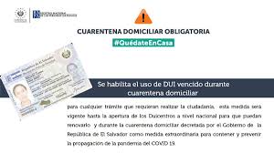 Tienes doble partida de nacimiento en el salvador. Rnpn On Twitter Se Habilita Uso De Dui Vencido Durante Cuarentena Domiciliar Para Que La Ciudadania Pueda Realizar Cualquier Tramite Que Requiera Alertacovid19sv Quedateencasa Https T Co Crswvtz4yy