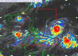 Flash floods or landslides are also possible during severe thunderstorms, pagasa said. Pagasa Dost On Twitter Typhoon Mangkhut Has Further Intensified And It Will Enter The Philippine Area Of Responsibility Par This Afternoon Https T Co 7tueh0raw5 Https T Co Okxctnx4uf