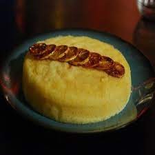 Layered chocolate cake, garam masala spiced ganache, pistachio crumb ice cream, sweet coconut milk gulab jamun cheesecake 12 traditional gulab jamuns, ny style cheesecake, blackberry coulis, marcona almond, candied lemon rind Foodfood It S Sizzling Steamed Semolina Cake