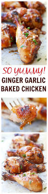 In this recipe, the chicken is just poached, not simmered, which gives the meat a silky texture. Ginger Garlic Baked Chicken Rasa Malaysia