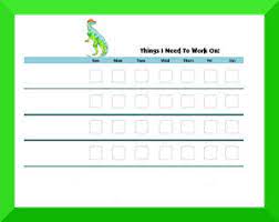 It allows you to reward your toddler without giving them candy or toys. Behavior Charts With Dinosaurs