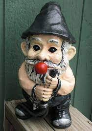 Odd Ball Dolls Made By Dolls Of Hecate Funny Garden Gnomes Gnomes Gnome Garden