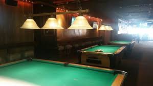This Is An Example Of Direct Lighting The Lights Hang Directly Over The Pool Table Which Gives The Players Enough L Direct Lighting Pool Table Hanging Lights