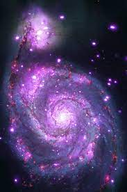 chandra captures galaxy sparkling in x rays whirlpool galaxy space pictures space images