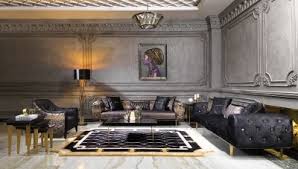 Valentino Metal Koltuk Takimi Thumbnail Luxury Sofa Home Classic Living Room