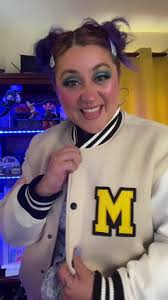 Txt Knit Varsity Jacket