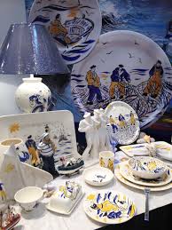 Faiencerie Luneville Saint Clement Collection Sanseau Bleu Sale Artdelatable Decoration Luneville Sanseau Faiencerie Saint Clement Art De La Table
