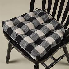 Our chairs are designed to complement different dining tables and styles, so you can always find the perfect seats to see you through years of meals. Pastoral Buffalo Check Chair Pad Sturbridge Yankee Workshop