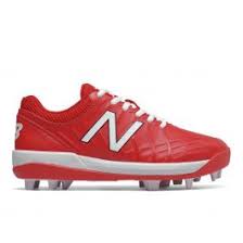 New balance manufactures shoes in a massive range of sizes and widths, making them one of the most versatile footwear brands on the planet. New Balance 4040v5 Red White Youth Baseball Cleat Better Baseball
