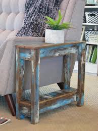 Heavily Distressed Side Table Etsy Distressed Furniture Diy Furniture Diy Distressed Furniture