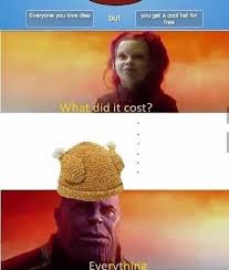 What Did It Cost Everything Meme Ahseeit