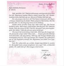 Sama seperti surat dalam bahasa indonesia, surat dalam bahasa inggris pun mengandung salam pembuka, isi, dan salam penutup. 9 Contoh Surat Pribadi Untuk Sahabat Orang Tua Keluarga Dan Guru