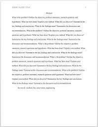 Formatting a paper in apa style. Apa Format 6th Ed For Academic Papers And Essays Template