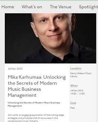 The Art of Music Business Management