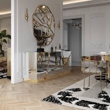 This traditional dining room features a spectacular crystal chandelier. Searching For Inspiration Here Are Our Favorite Luxury Dining Rooms Covet Edition