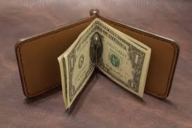 Free shipping on orders over $25 shipped by amazon. Handmade Leather Card Wallet With A Bar Style Money Clip Inside